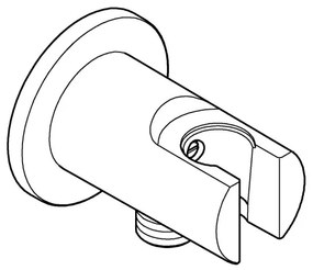 GROHE 26962001 - Nástenné kolienko VITALIO 85 mm lesklý chróm