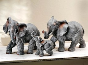 Weltbild Sada 3 dekoratívnych figuriek Slonia rodina