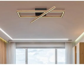 Globo 67287D1 - LED stropné svietidlo MANDERA LED/36W/230V hnedá