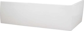 Roth Asymetrická akrylátová vaňa KUBIC ASYMMETRIC ROTH-Variant: rozmery: 160x103 cm, orientácia: Pravá - (KUBIC ASYMMETRIC 160 P - 9670000)