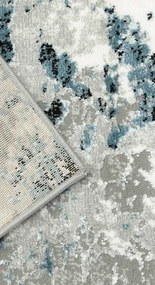 Koberec HOME NP142A GREY / BLUE HERMES