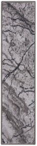 Spoltex, Koberec behúň na mieru Marble 19 šedý, šíre 100 cm, šedá, chodba / predsieň
