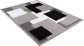 TA Koberec T968A GRAY CHEAP PP CRM Sivý Obdĺžnikový Rozmer: 80x150 cm