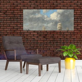 Obraz - Eugène Boudin, Le Havre, reprodukcia (120x50 cm)