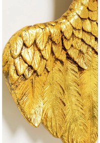 Angel nástenná dekorácia zlatá