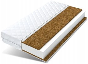 Detský matrac JUNIOR MAX RELAX 160x70x10 cm - kokos / pena / kokos