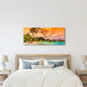 Obraz - Ostrov Bora Bora (120x50 cm)