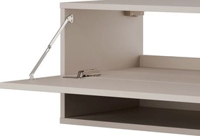 Závesná TV skrinka Asko Living, 180 cm, béžový kašmír