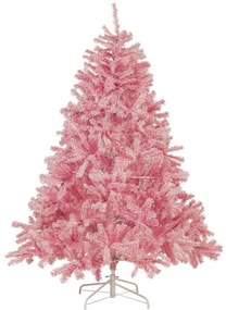 Vianočný stromček 180 cm ružový FARNHAM Beliani