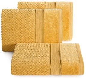 Dekorstudio Velúrový uterák JESSI - 04 horčicový Rozmer uteráku: 30x50cm