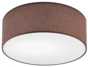 Stropné svietidlo SIRJA DOUBLE 2xE27/15W/230V pr. 35 cm hnedá