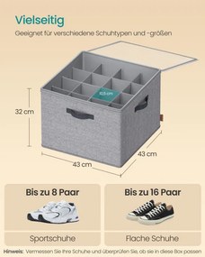 Organizér na topánky LSP622GD01 (2 ks)