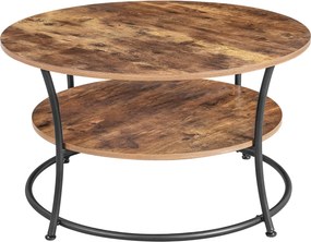 XXXLutz KONFERENČNÝ STOLÍK, hnedá, čierna, kompozitné drevo, 80/80/45 cm Boxxx - Stolíky do obývačky - 002543022201