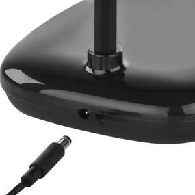 LED Stmievateľná flexibilná stolná lampa LED/12W/230V 3000K/4000K/6500K čierna