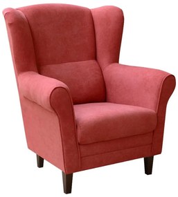 Kreslo ušák GALA červené