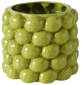 BOLTZE KERAMICKÝ KVETINÁČ LIME 14X16 CM ZELENÁ