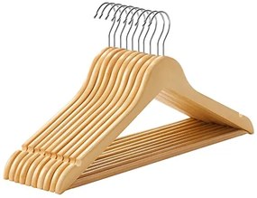 Drevené vešiaky, sada 20ks