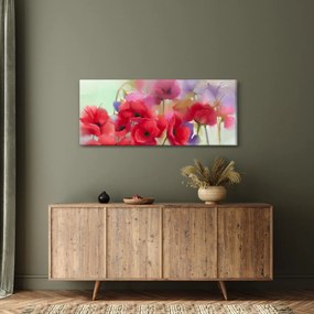 Obraz vlčích makov (120x50 cm)
