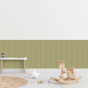PIPPER. Textilná samolepiaca tapeta - Obdĺžnik - Khaki farba Farba: Bledá, Veľkosť: 80 cm