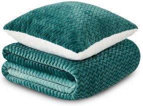 Dormeo Hrejivý Set Warm Hug Ombre Tyrkysový