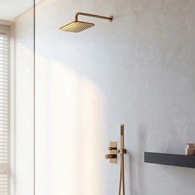 Laveo Tores, sprchová súprava pod omietku, zlatá matná, LAV-BVT_G01P