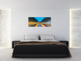 Obraz - Maľba abstrakcie (120x50 cm)
