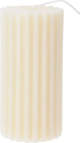 Parafínová sviečka, 7 x 14 cm, Home Styling Collection Farba: Krémová