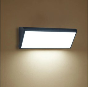 Brilagi - Vonkajšie nástenné LED svietidlo TRIANGLE LED/42W/230V čierne IP65