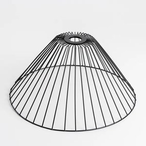 Brilagi - LED prisadený luster CERIA WIRE 1xE27/40W/230V priemer 45 cm čierny