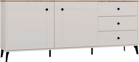 Komoda Point 183 cm dub Castello/kašmírová