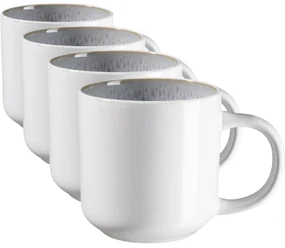 Mäser Sada hrnčekov na kávu Lunaria Grey 360 ml, 4ks