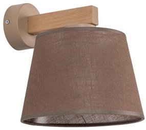 Brilagi - Nástenné svietidlo LATTE SABIA 1xE27/15W/230V borovica/hnedá