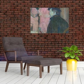 Obraz - Henri de Toulouse-Lautrec, Maxime Dethomas, reprodukcia (90x60 cm)