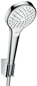 Sprchová hlavica s hadicou Hansgrohe Croma Select biela/chróm 26411400