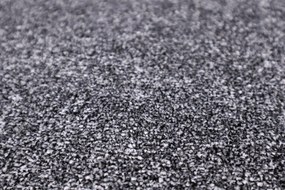 Vopi, Kusový koberec Apollo Soft antra kruh, 300x300 (priemer) kruh, šedá, chodba / predsieň