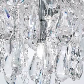 Orion DLU 2516/45-Krištáľové str. svietidlo CELESTE 6xG9/40W/230V pr. 45 cm chróm