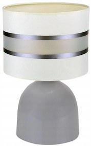 Stolná lampa Elegance, 1x textilné tienidlo (výber z 6 farieb), (výber z 3 farieb konštrukcie), s