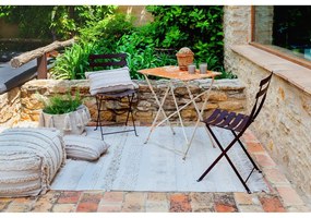 Svetlosivo-krémový prateľný ručne tkaný bavlnený koberec 140x200 cm Air Natural – Lorena Canals