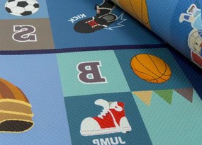 Koberce Breno Kusový koberec Dwinguler Hviezdný hráč , modrá, viacfarebná,130 x 190 cm