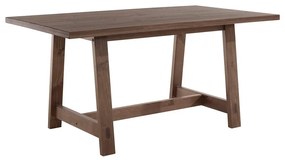 Hnedý jedálenský stôl z borovicového dreva 90x160 cm Derby – Støraa