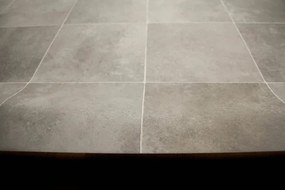 PVC podlaha Atlantic Zala 997M štvorcové dlaždice, sivá