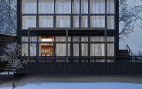 Záhradná hliníková pergola do steny 6x3 m (antracit)