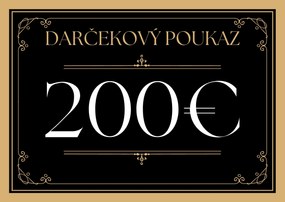 Dekorstudio Darčekový poukaz v hodnote 200€