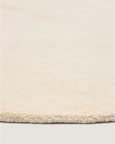 Krémový okrúhly koberec ø 200 cm Empuries – Kave Home