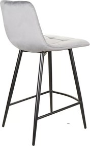 SI Mila H-2 Sametová barová stolička