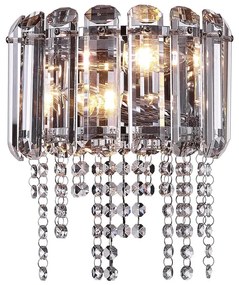 Maytoni MOD097WL-02CH - Nástenné svietidlo HAIL 2xE14/40W/230V chróm