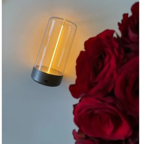 Zuma Line 1001 - LED Stmievateľná nabíjacia lampa ESTERNO LED/0,5W/230V čierna IP54