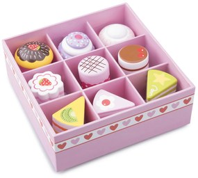 Drevená súprava - tortičky v darčekovej škatuli