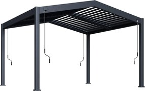 Bioklimatická pergola APEX 3,6x4 m, hliník - voľne stojaca