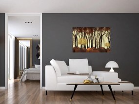 Obraz - Dekoratívne les (90x60 cm)